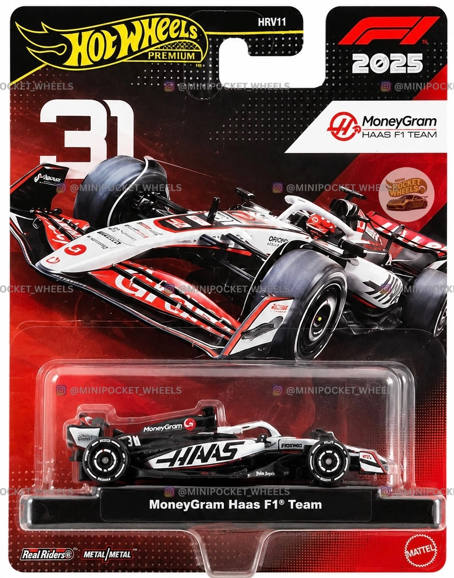 2025 MONEYGRAM HAAS F1 TEAM (PREMIUM)