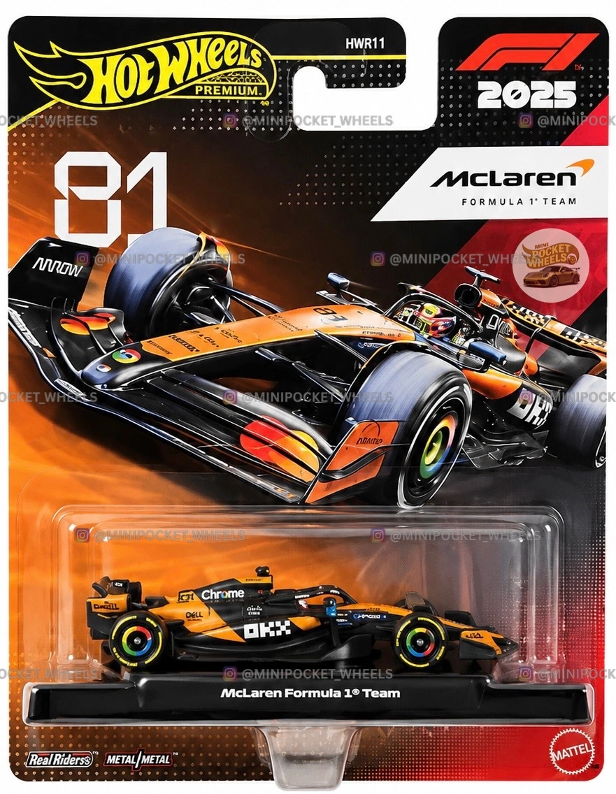 2025 MCLAREN F1 (#81) - PREMIUM