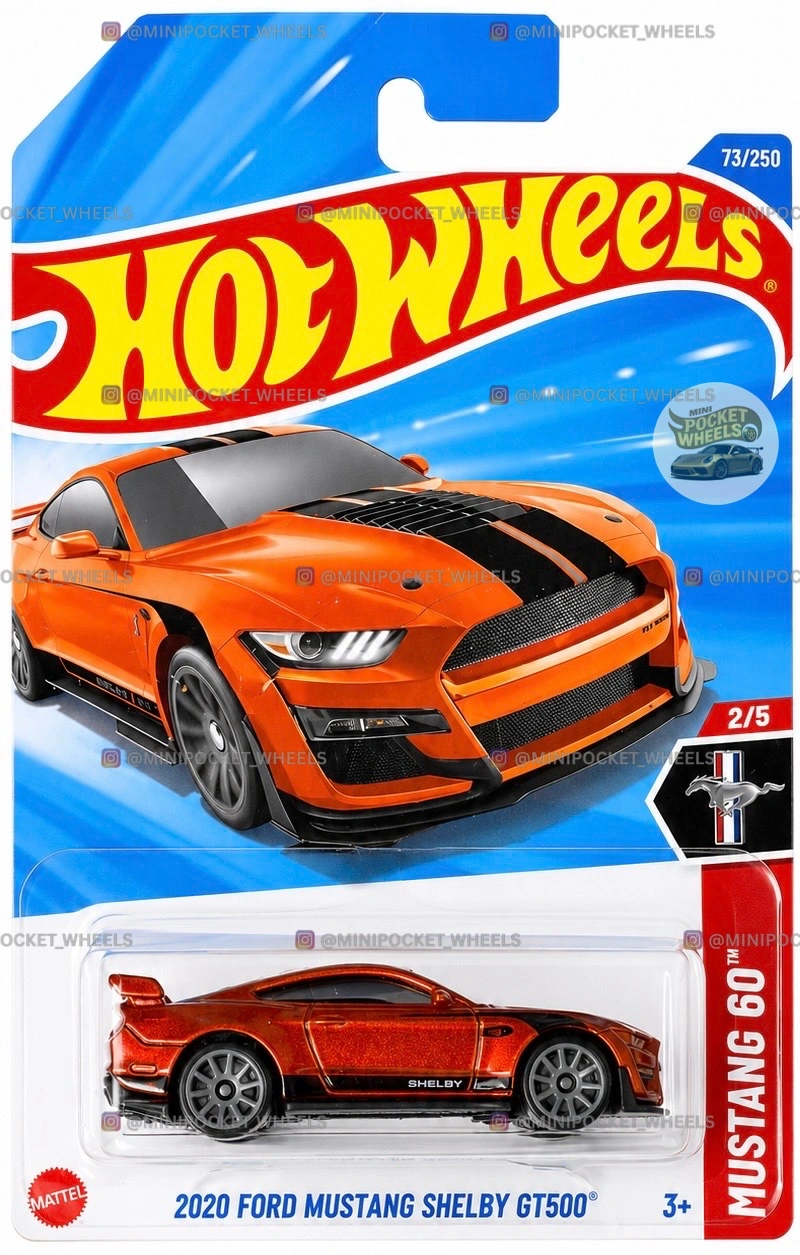 2020 FORD MUSTANG SHELBY GT500 ORANGE (IMPORTED)