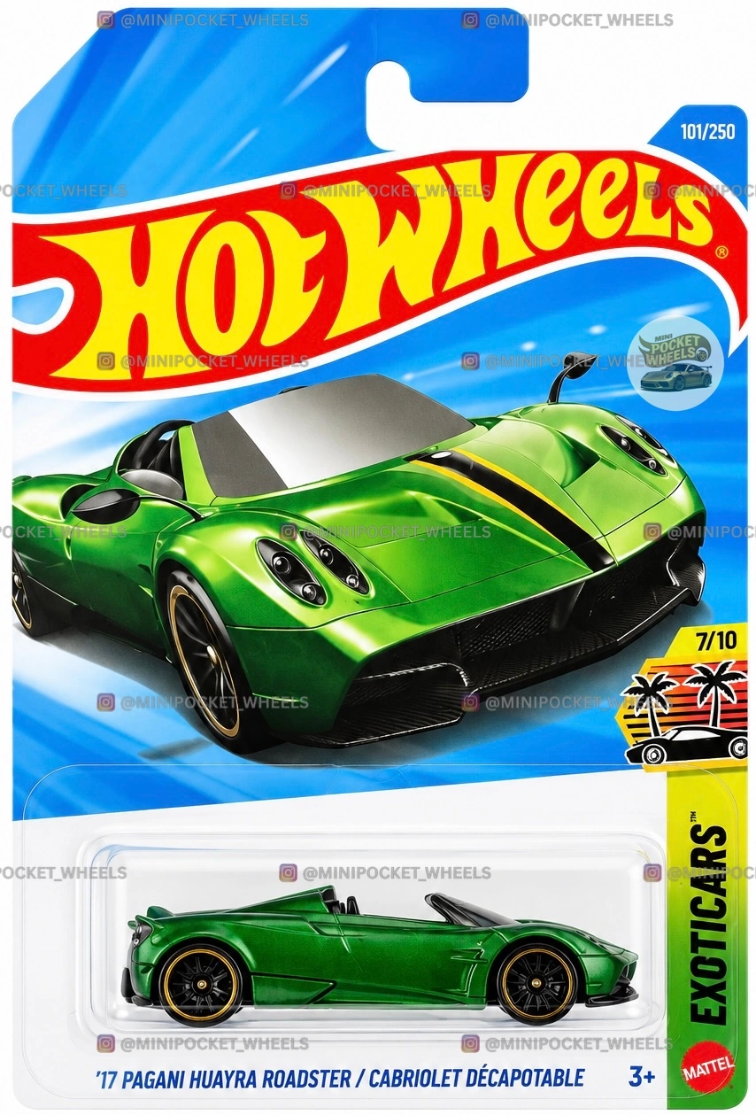 17 PAGANI HUAYRA ROADSTER / CABRIOLET DECAPOTABLE (GREEN)