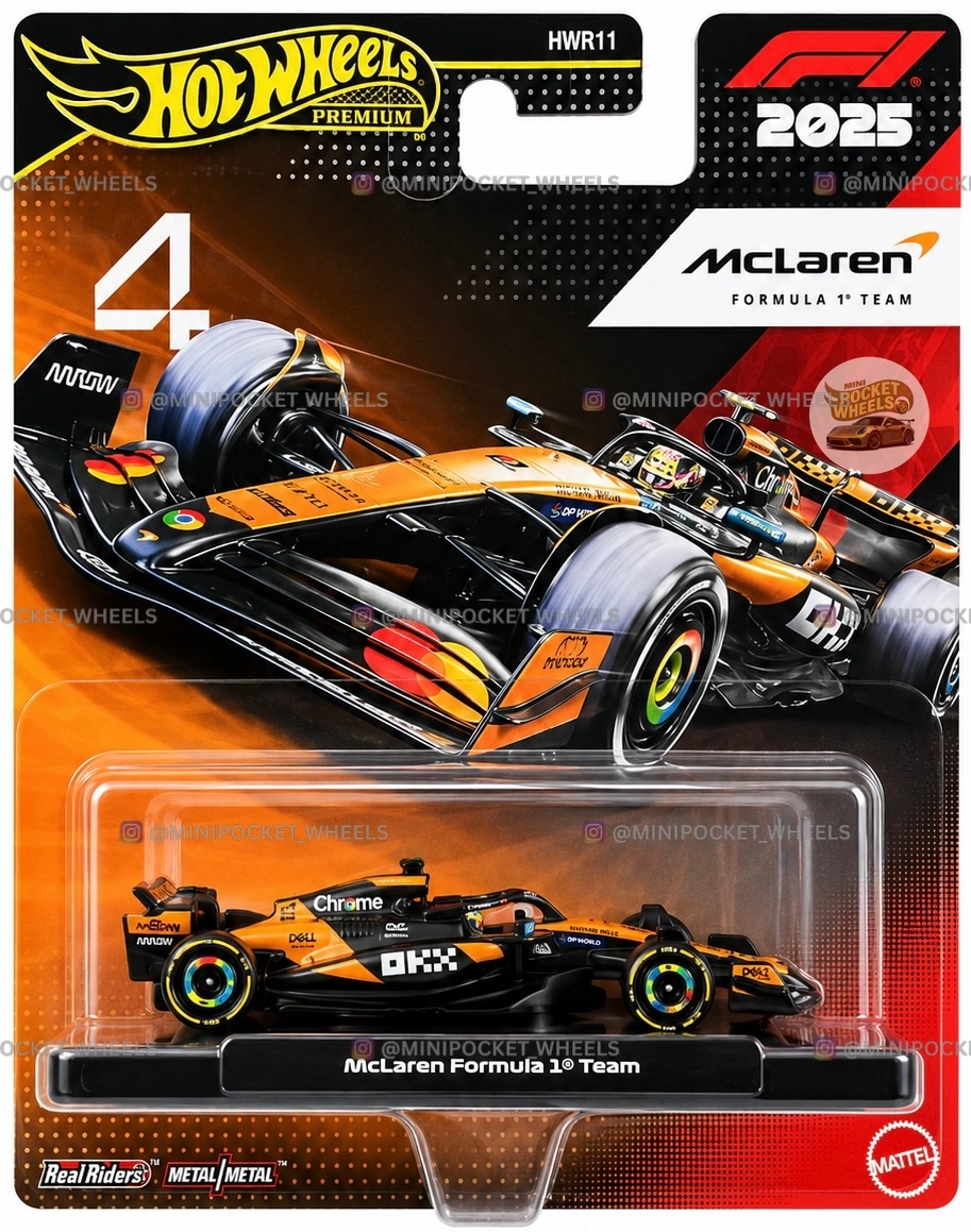 2025 MCLAREN F1 (#4) - PREMIUM