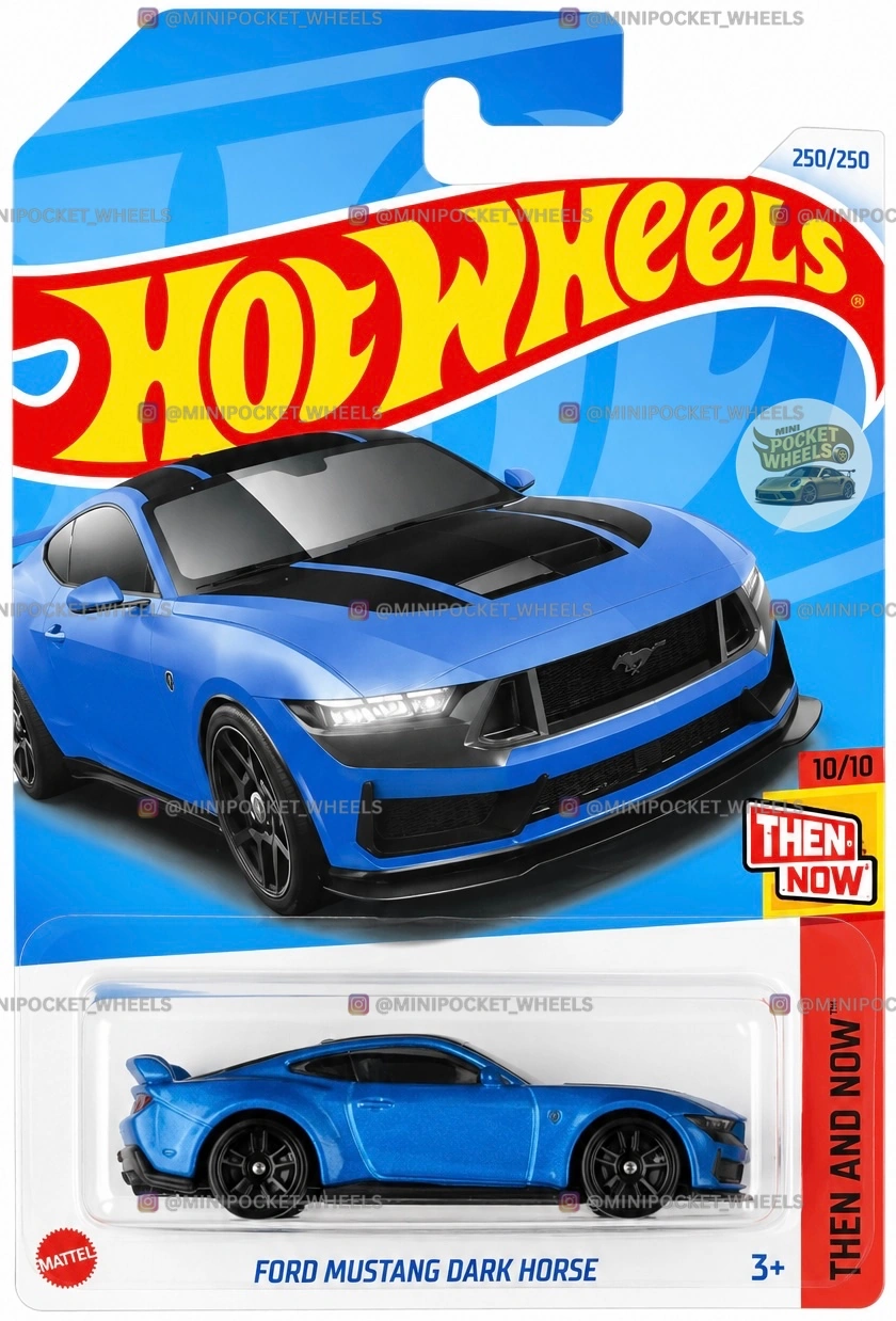 FORD MUSTANG DARK HORSE (BLUE)