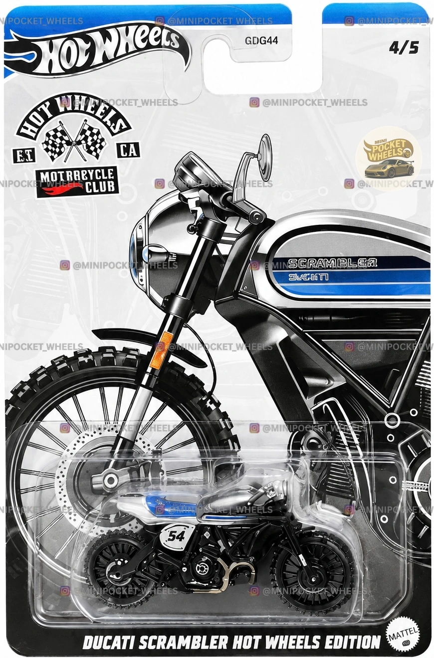 DUCATI SCRAMBLER HOT WHEELS EDITION