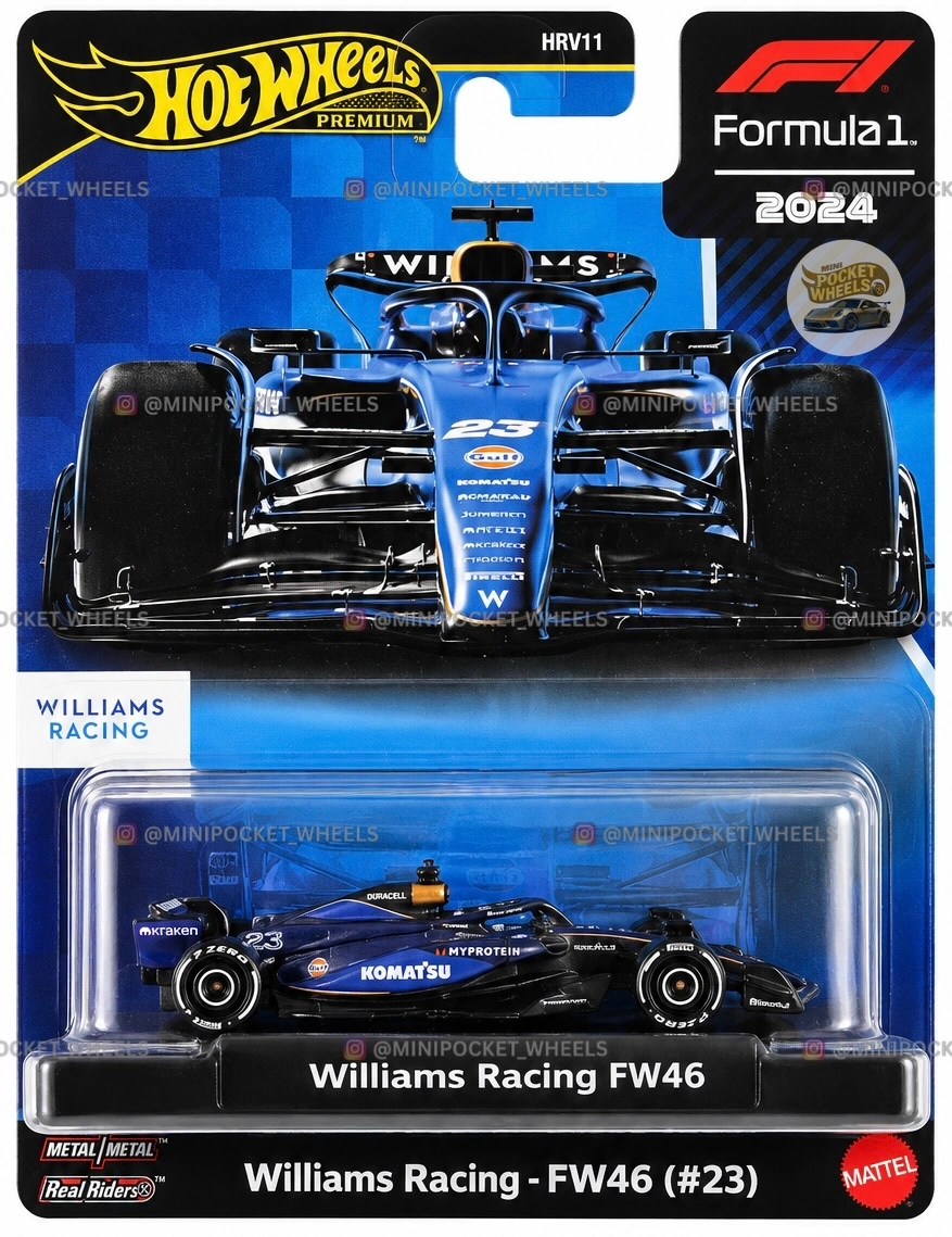 2024 WILLIAMS RACING - FW46 (#23) - PREMIUM