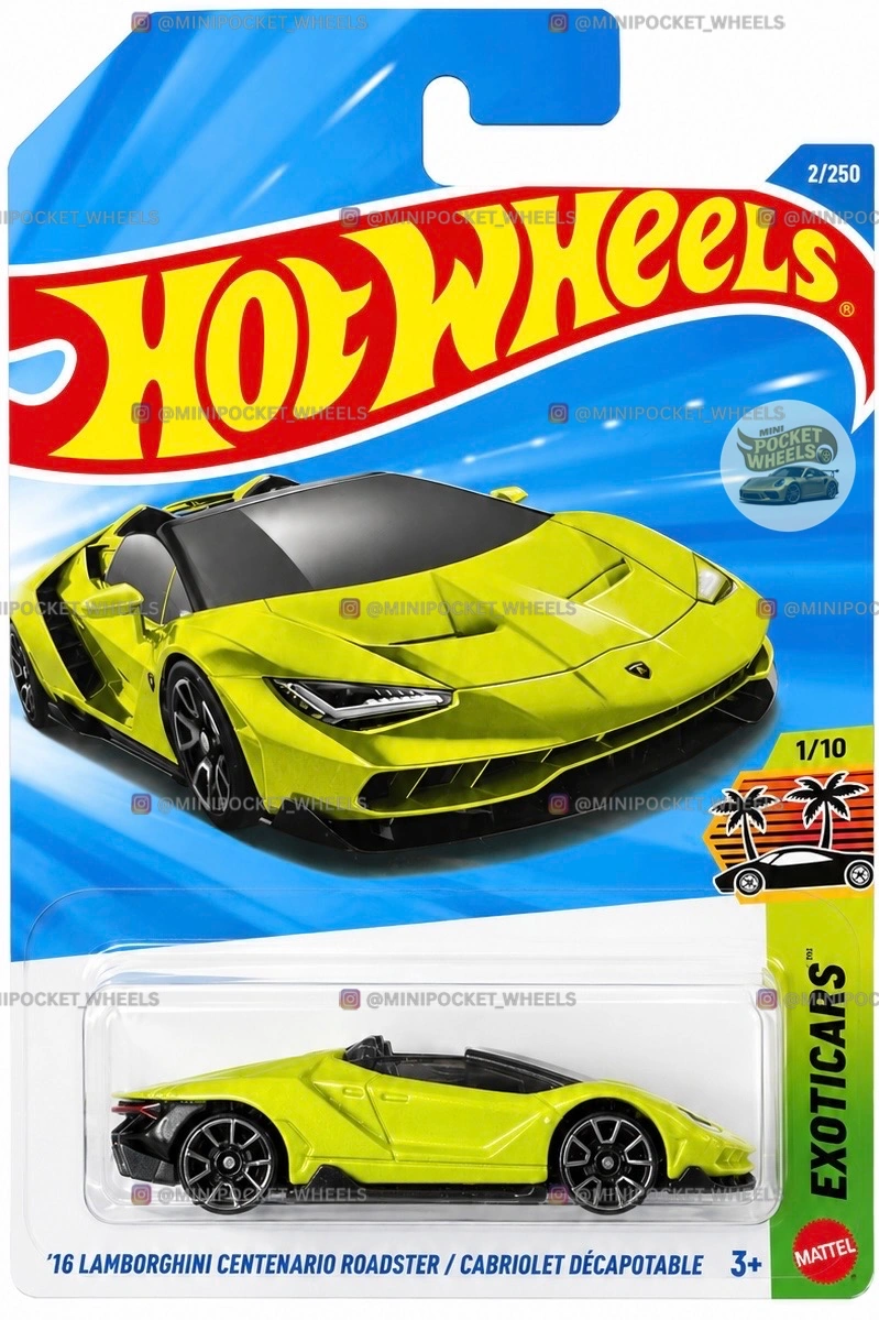 16 LAMBORGHINI CENTENARIO ROADSTER / CABRIOLET DECAPOTABLE