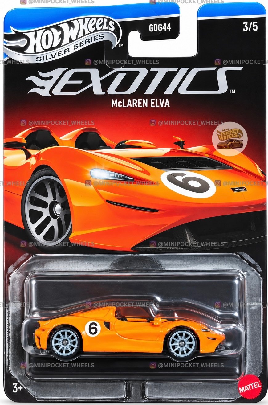 McLAREN ELVA - EXOTICS - SILVER SERIES