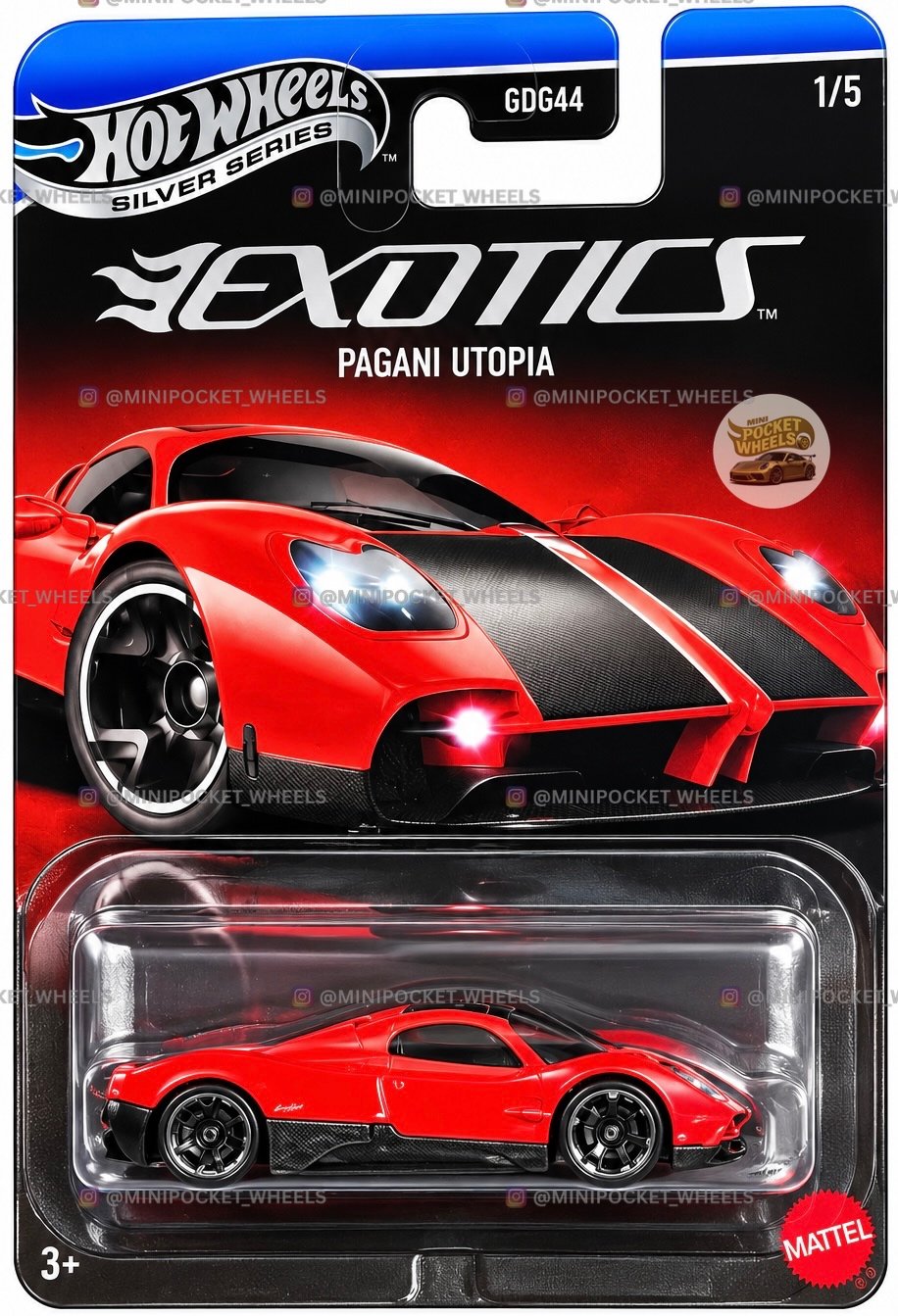 PAGANI UTOPIA - EXOTICS - SILVER SERIES