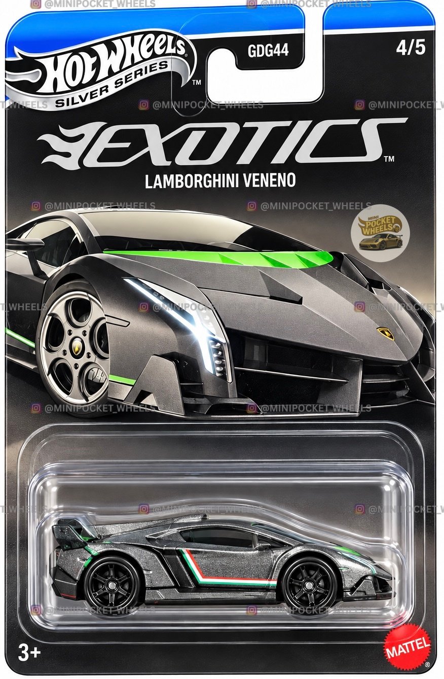 LAMBORGHINI VENENO - EXOTICS - SILVER SERIES