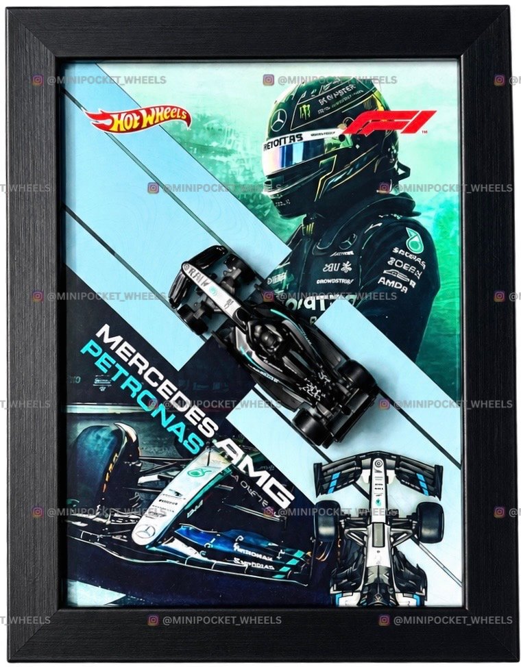 MERCEDES-AMG PETRONAS - 3D WALL HANGING FRAME (LIMITED EDITION)